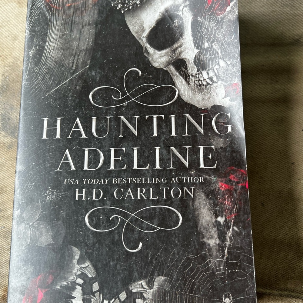 "Haunting Adeline" Decorative Book Cover - Black